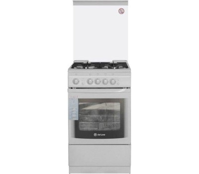 Плита газовая DE LUXE 506040.04Г (916903) бел.