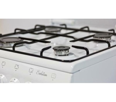 Плита газовая DE LUXE 506040.04Г (916903) бел.