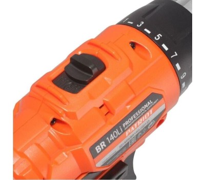 Дрель-шуруповерт PATRIOT 180301520 BR 140Li Дрель-шуруповерт аккумуляторная