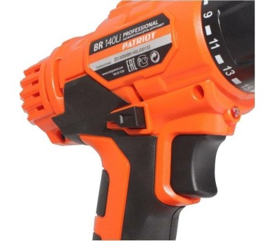 Дрель-шуруповерт PATRIOT 180301520 BR 140Li Дрель-шуруповерт аккумуляторная