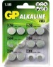 Элементы питания GP (03153) ACM01-CR12 - набор (LR41/LR43/LR44/LR54/LR60)