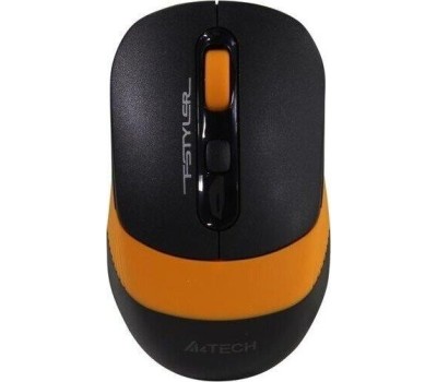 Мышь A4TECH FStyler FG10 черный/синий оптическая (2000dpi) беспроводная USB
