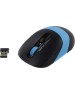Мышь A4TECH FStyler FG10 черный/синий оптическая (2000dpi) беспроводная USB