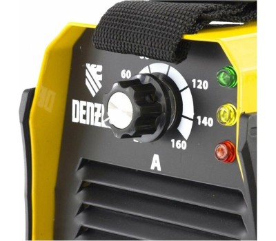 Сварочное оборудование DENZEL Аппарат инвертор. дуговой сварки DS-160 Compact, 160 А, ПВ 70%, диам.эл. 1,6-3,2 мм 94371