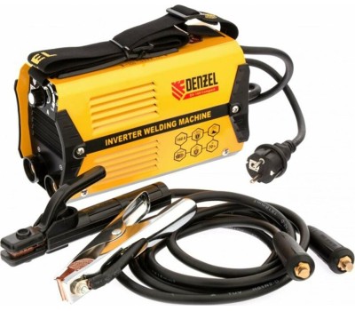 Сварочное оборудование DENZEL Аппарат инвертор. дуговой сварки DS-160 Compact, 160 А, ПВ 70%, диам.эл. 1,6-3,2 мм 94371