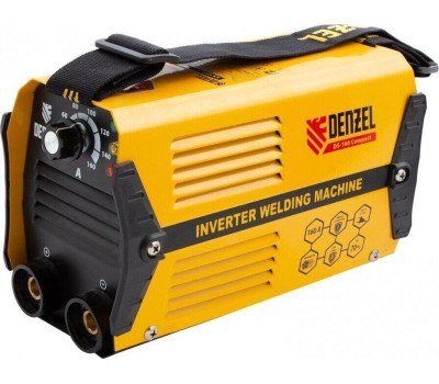 Сварочное оборудование DENZEL Аппарат инвертор. дуговой сварки DS-160 Compact, 160 А, ПВ 70%, диам.эл. 1,6-3,2 мм 94371