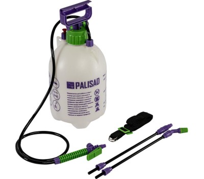 Опрыскиватель PALISAD Опрыскиватель 5 л, ручной, с насосом, шлангом, разбрызгивателем 64740
