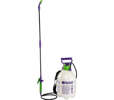 Опрыскиватель PALISAD Опрыскиватель 5 л, ручной, с насосом, шлангом, разбрызгивателем 64740