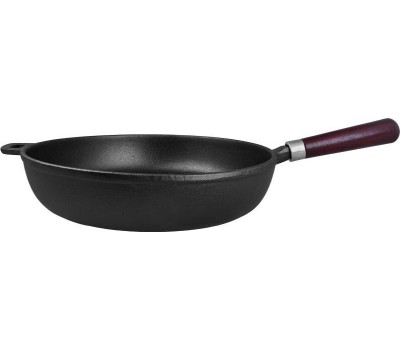Сковорода MYRON COOK XG724N чугунная глуб 24см