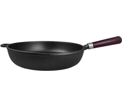 Сковорода MYRON COOK XG724N чугунная глуб 24см
