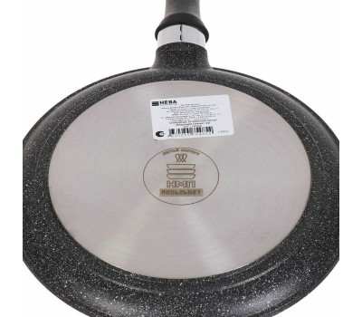 Сковорода НЕВА МЕТАЛЛ ПОСУДА L186224i блинная а/пр литая 24см индукция Гранит 550000527