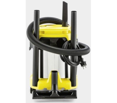 KARCHER Строительный пылесос WD 2 Plus V-12/4/18 1000Вт (уборка: сухая/сбор воды) желтый