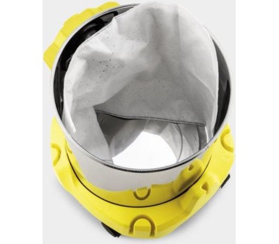 KARCHER Строительный пылесос WD 2 Plus V-12/4/18 1000Вт (уборка: сухая/сбор воды) желтый
