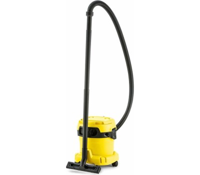 KARCHER Строительный пылесос WD 2 Plus V-12/4/18 1000Вт (уборка: сухая/сбор воды) желтый