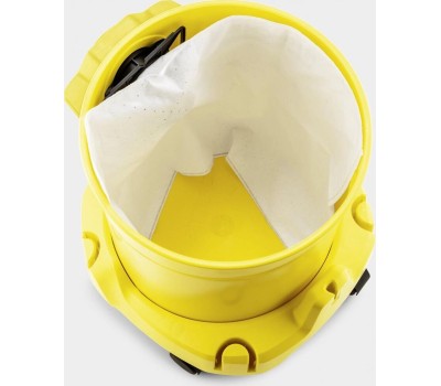 KARCHER Строительный пылесос WD 2 Plus V-12/4/18 1000Вт (уборка: сухая/сбор воды) желтый