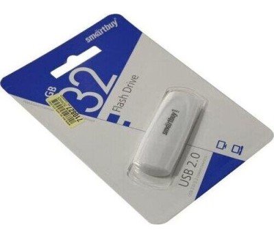 USB-флэш SMARTBUY (SB032GB2SCW) UFD 2.0 032GB Scout White белый