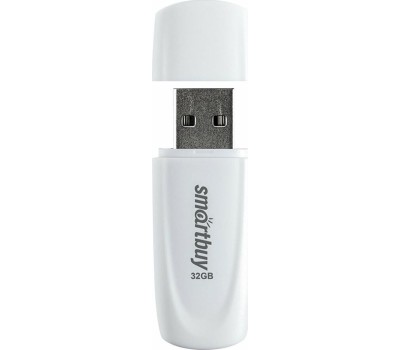 USB-флэш SMARTBUY (SB032GB2SCW) UFD 2.0 032GB Scout White белый
