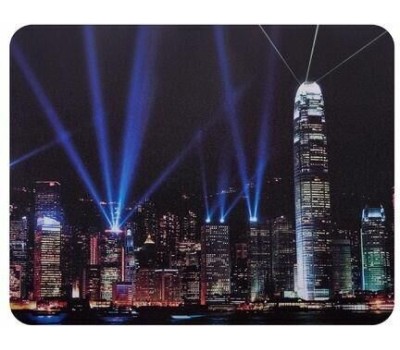 Коврик для мыши BURO BU-M80010 Мини рисунок/Гонконг 230x180x2мм