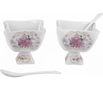 ROSENBERG R-060157 Набор креманок с ложками