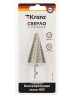 Сверло KRANZ (KR-12-6604) Сверло по металлу ступенчатое 9,0-36,0мм, 110мм, 62 HRC