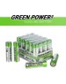 Батарейки GREEN POWERLAB (00-00028751) LR6 AA BOX20 Shrink 4 Alkaline 1.5V