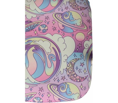 БЮРОКРАТ Кресло детское BUROKIDS 1 W, на колесиках, ткань, мультиколор [burokids 1 w-moon_pk]