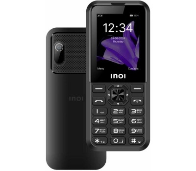Телефон мобильный INOI 340 PowerHub Black (6297001537817)