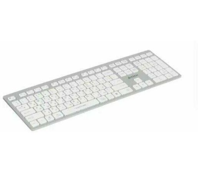 Клавиатура A4TECH Клавиатура Fstyler FBX50C, USB, Bluetooth/Радиоканал, белый [fbx50c white]