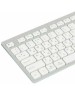 Клавиатура A4TECH Клавиатура Fstyler FBX50C, USB, Bluetooth/Радиоканал, белый [fbx50c white]