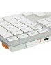Клавиатура A4TECH Клавиатура Fstyler FBX50C, USB, Bluetooth/Радиоканал, белый [fbx50c white]