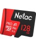 Карта памяти NETAC Карта памяти microSDXC UHS-I U1 P500 Eco 128 ГБ, 90 МБ/с, Class 10, NT02P500ECO-128G-S, 1 шт., без адаптера