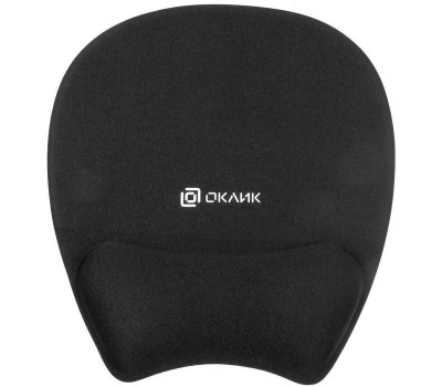 Коврик для мыши OKLICK Коврик для мыши OK-RG0580-BK (S) черный, ткань, 245х220х24мм