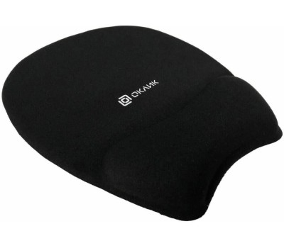 Коврик для мыши OKLICK Коврик для мыши OK-RG0580-BK (S) черный, ткань, 245х220х24мм