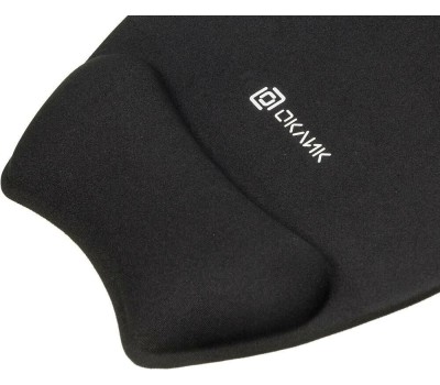 Коврик для мыши OKLICK Коврик для мыши OK-RG0580-BK (S) черный, ткань, 245х220х24мм