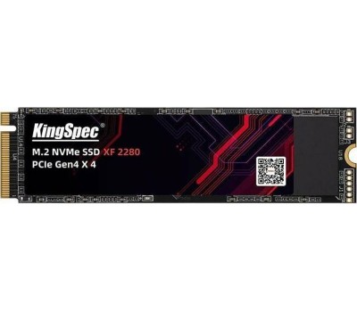 KINGSPEC SSD накопитель XF-512 512ГБ, M.2 2280, PCIe 4.0 x4, NVMe, M.2