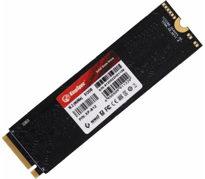 KINGSPEC SSD накопитель XF-512 512ГБ, M.2 2280, PCIe 4.0 x4, NVMe, M.2