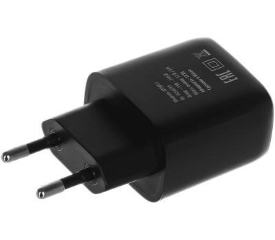 СЗУ BURO Сетевое зарядное устройство BUWG1, USB-A, 18Вт, 3A, черный [buwg18p100bk]