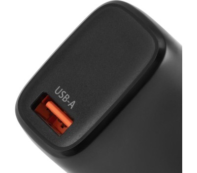 СЗУ BURO Сетевое зарядное устройство BUWG1, USB-A, 18Вт, 3A, черный [buwg18p100bk]