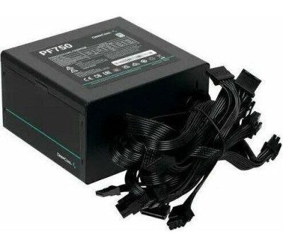 Блок питания DEEPCOOL Блок питания ATX 750W PF750 80 PLUS (20+4pin) APFC 120mm fan 6xSATA RTL