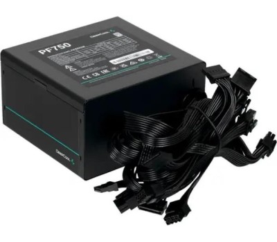 Блок питания DEEPCOOL Блок питания ATX 750W PF750 80 PLUS (20+4pin) APFC 120mm fan 6xSATA RTL
