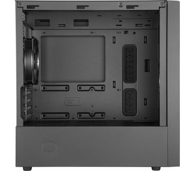 Корпус для ПК COOLER MASTER Корпус mATX MasterBox NR400 w/o ODD, Mini-Tower, без БП, черный [mcb-nr400-kgnn-s00]