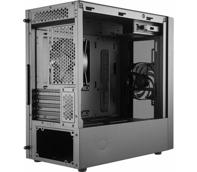 Корпус для ПК COOLER MASTER Корпус mATX MasterBox NR400 w/o ODD, Mini-Tower, без БП, черный [mcb-nr400-kgnn-s00]