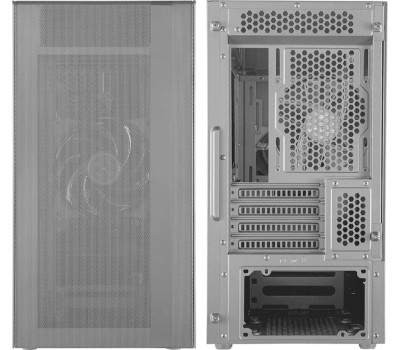 Корпус для ПК COOLER MASTER Корпус mATX MasterBox NR400 w/o ODD, Mini-Tower, без БП, черный [mcb-nr400-kgnn-s00]