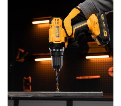 Сверло DENZEL Сверло по металлу, 6,5 мм, HSS-Tin, Golden Tip, 10 шт. 717216