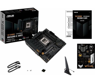 Материнская плата ASUS Материнская плата TUF GAMING B650M-E, Socket AM5, AMD B650, mATX, Ret