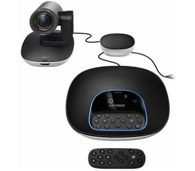Микрофон LOGITECH Микрофон ConferenceCam Group, черный [989-000171]