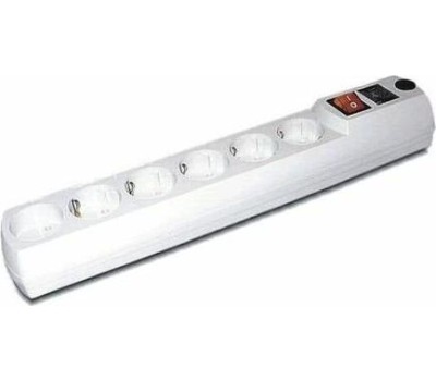 Сетевой фильтр MOST Сетевой фильтр H6, 2м, белый [моsт h6-б 2м]