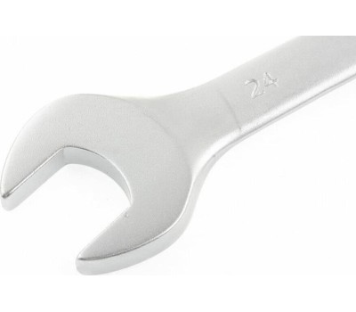 Ключ STELS Ключ комбинированный, 24 мм, CrV, матовый хром 15217