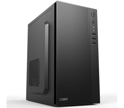 CBR Корпус mATX Minitower MX12, c БП PSU-ATX500-08EC (500W/80mm), 1*USB 3.0, 2*USB 2.0, HD Audio+Mic, Black [PCC-MATX-MX12-500W2]