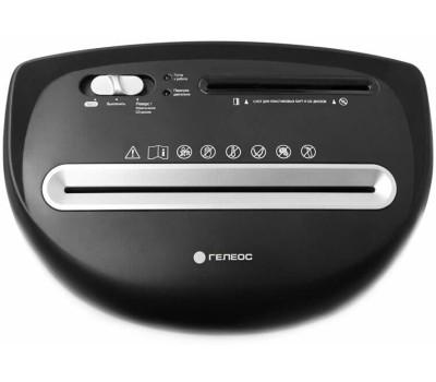 шредеры HELEOS Уничтожитель бумаг УП23-4, P-4, 4х38 мм, 13 лист. одновременно, 23л